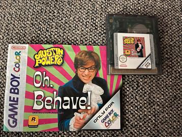 Zeldzaam game boy color spel  austin powers Oh behave!🎮🎼🎮