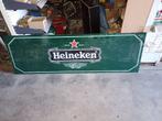 Heineken bord, Verzamelen, Biermerken, Ophalen, Gebruikt, Reclamebord, Plaat of Schild, Heineken