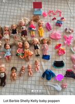 Lot Barbie Shelly Kelly poppen, Ophalen of Verzenden, Zo goed als nieuw, Barbie