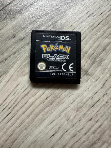 Nintendo Pokemon Black Game Version in onberispelijke staat beschikbaar voor biedingen