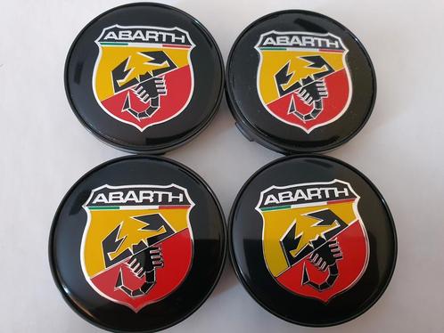 Fiat Abarth wieldoppen Ø 60 mm / 56 mm, Auto diversen, Wieldoppen, Nieuw, Ophalen of Verzenden