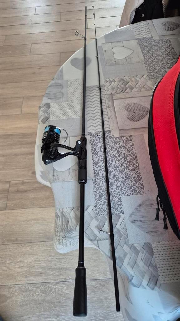 Complete finesse set spro freestyle in nieuwstaat!, Watersport en Boten, Hengelsport | Roofvissen, Zo goed als nieuw, Molen, Ophalen of Verzenden