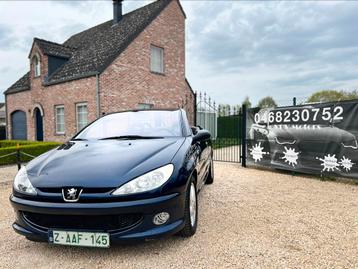 Peugeot 206 cabriolet automatique/113 000 km 