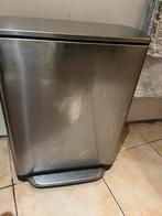 Simplehuman Pedal afvalbak van 50 liter, Huis en Inrichting, Woonaccessoires | Prullenbakken, Ophalen of Verzenden, Gebruikt