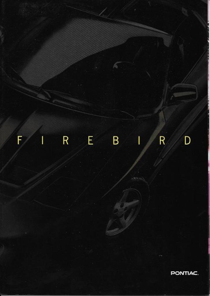 PONTIAC FIREBIRD 1996, Boeken, Auto's | Folders en Tijdschriften, Zo goed als nieuw, Overige merken, Ophalen of Verzenden