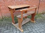 Originele oude schoolbank, Ophalen