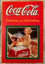 Reclamepaneel coca cola, Verzamelen, Reclamebord, Ophalen of Verzenden, Zo goed als nieuw