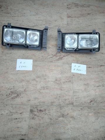VW T3 Vierkante Dubbele Koplampen Hella H4, L + R.  beschikbaar voor biedingen