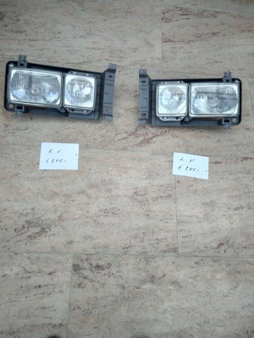 VW T3 Vierkante Dubbele Koplampen Hella H4, L + R., Auto-onderdelen, Verlichting, Volkswagen, Ophalen of Verzenden