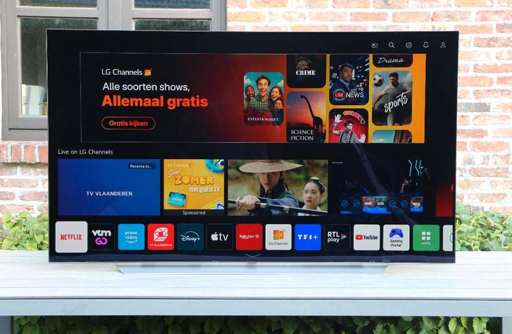 LG 65" OLED Smart TV (120Hz) 4K, Audio, Tv en Foto, Televisies, Zo goed als nieuw, OLED, 4k (UHD), LG, Smart TV, Ophalen