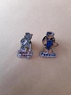 pin Tom & Jerry + pin Popeye 1993, Collections, Comme neuf, Enlèvement ou Envoi, Figurine, Insigne ou Pin's