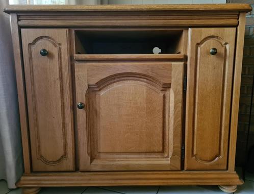 Klassieke houten televisiemeubel, Huis en Inrichting, Kasten |Televisiemeubels, Zo goed als nieuw, Minder dan 100 cm, 50 tot 100 cm