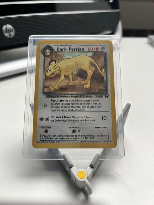 Pokémon Card – Mint Dark Persian #42 (Team Rocket), Hobby en Vrije tijd, Verzamelkaartspellen | Pokémon, Nieuw, Losse kaart, Foil