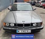 BMW 750i LA | 1989 | Route 66 Auctions, Auto's, Zwart, Bedrijf, Handgeschakeld, Overige carrosserie