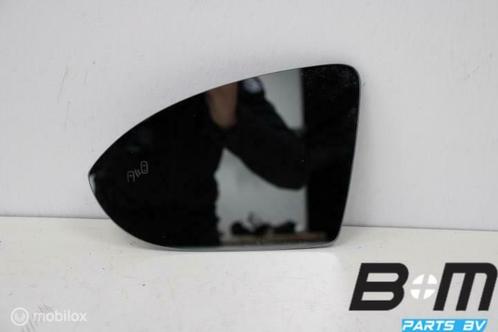 Spiegelglas links RHD VW Golf 7 Var 5G0857521H, Auto-onderdelen, Spiegels, Gebruikt