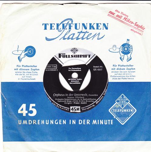 45T vinyl, Cd's en Dvd's, Vinyl Singles, Gebruikt, Klassiek, Ophalen of Verzenden