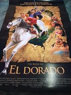 cinema affiche walt disney el dorado, Ophalen, Overige figuren, Zo goed als nieuw, Plaatje of Poster