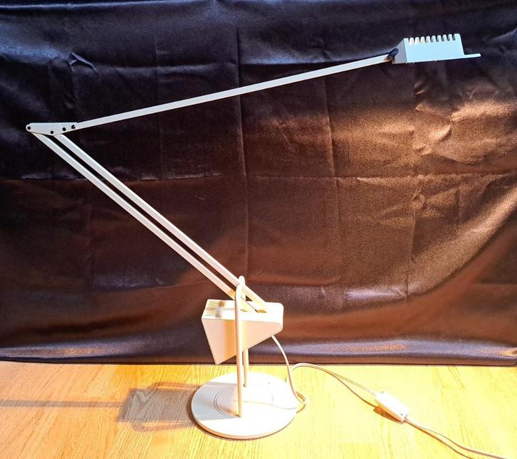 Lampe de table Flamingo par Fridolin Naef pour Luxo 80, Maison & Meubles, Lampes | Lampes de table, Comme neuf, Verre, Métal, Enlèvement