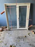 Houten dubbel raam, Doe-het-zelf en Bouw, Glas en Ramen, Ophalen, Gevelraam of Ruit, Gebruikt, 80 tot 120 cm