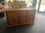 Massief houten dressoir in landelijke stijl, Ophalen, Zo goed als nieuw