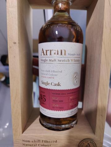 Arran 25 - Van Wees 100th anniversary edition - fles 139/299 beschikbaar voor biedingen