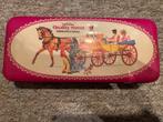 Vintage Quality Street chocoladedoos 1987 collectie, Verzamelen, Blikken, Gebruikt, Koek(jes), Overige merken