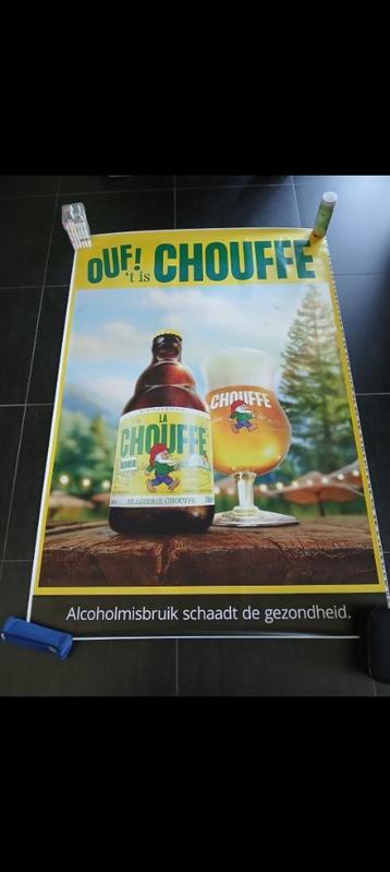 La chouffe bushokposter (nieuwe branding) beschikbaar voor biedingen