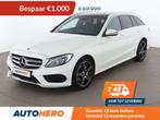 Mercedes-Benz C-Klasse 200 C 200 d T AMG Line (bj 2018), Auto's, Achterwielaandrijving, Gebruikt, Zwart, 136 pk