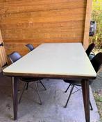 Tafel met 5 stoelen (voor zowel buiten als binnen), Huis en Inrichting, Tafels | Eettafels, Ophalen, Zo goed als nieuw