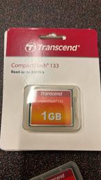 Transcend 1 GB CF 133x, Ophalen of Verzenden, Nieuw, Transcend