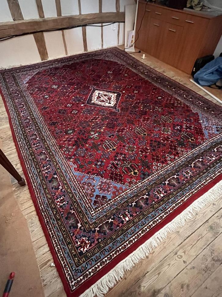 Groot handgeknoopt Perzisch tapijt, Antiek en Kunst, Antiek | Tapijten, Tafelkleden en Textiel, Ophalen