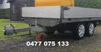 Aanhangwagen Remorque  750 kg  2ton dragend, Auto diversen, Gebruikt, Ophalen