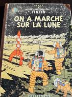 Tintin - On a marché sur la lune, Livres, Une BD, Utilisé, Enlèvement ou Envoi, Hergé