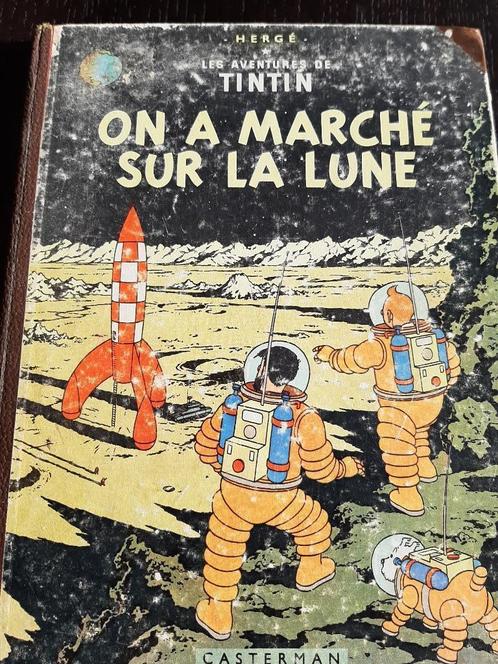 Tintin - On a marché sur la lune, Livres, BD, Utilisé, Une BD, Enlèvement ou Envoi