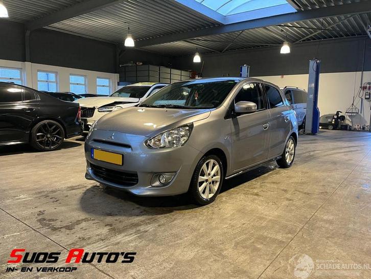 Mitsubishi Space Star 1.2 Instyle NL NAP!, Autos : Divers, Voitures accidentées, Mitsubishi, Boîte manuelle, Essence, Hatchback