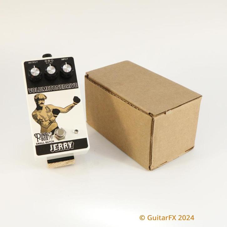 Pine-Box Custom Effects Jerry Overdrive, Muziek en Instrumenten, Effecten, Gebruikt, Volume, Ophalen of Verzenden