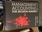 management accounting for decision makers, Ophalen of Verzenden, Zo goed als nieuw, Accountancy en Administratie