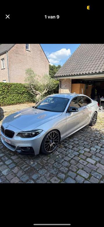 Bmw 220i 2019!, Cuir, Argent ou Gris, Entreprise, Noir