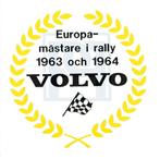 Sticker Zweedse vlag 52 x 80 MM Volvo onderdeel 120, Auto-onderdelen, Nieuw, Ophalen of Verzenden