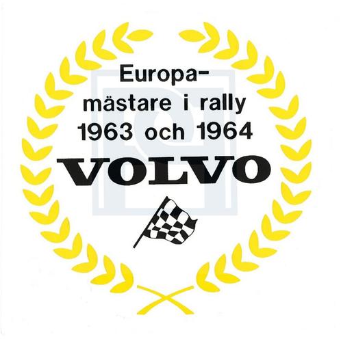 Sticker Zweedse vlag 52 x 80 MM Volvo onderdeel 120, Auto-onderdelen, Carrosserie, Nieuw, Ophalen of Verzenden