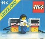 LEGO Classic Town 6610 Gas Pumps, Comme neuf, Ensemble complet, Lego, Enlèvement ou Envoi