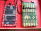 wandtapijt, gobelin, textiel, ethnisch, batik, tapijt, sloop, Ophalen of Verzenden, Gebruikt, Rood