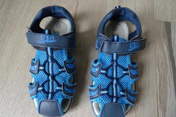 Blauwe sandalen No compromise maat 31