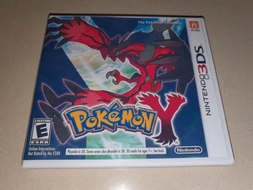 Pokemon Y 3DS Game Case, Games en Spelcomputers, Games | Nintendo 2DS en 3DS, Zo goed als nieuw, Verzenden