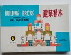 Vintage Chinese blokkendoos / Building bricks, Enlèvement ou Envoi