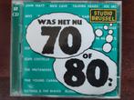 2-CD : WAS HET NU 70 OF 80 ?  (STUDIO BRUSSEL), Cd's en Dvd's, Cd's | Verzamelalbums, Ophalen of Verzenden, Zo goed als nieuw