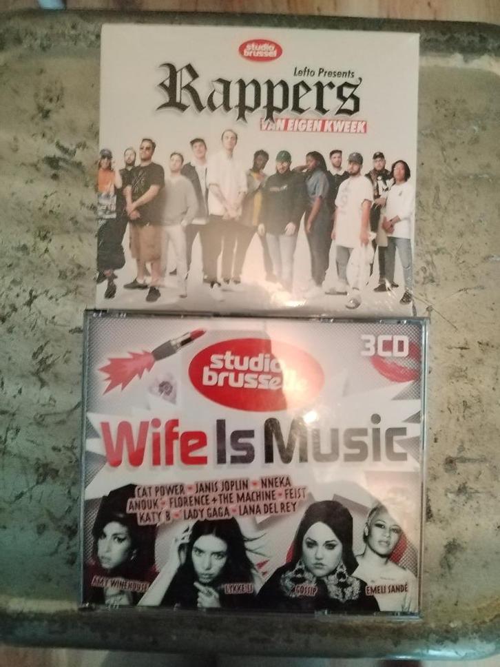 Studio Brussel CD pakket - twee, Cd's en Dvd's, Cd's | Verzamelalbums, Zo goed als nieuw, Pop, Boxset, Verzenden