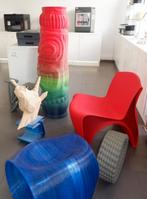 Uniek Grote (3D-printer) Sculptuur fauteuil = 460 euro, Ophalen