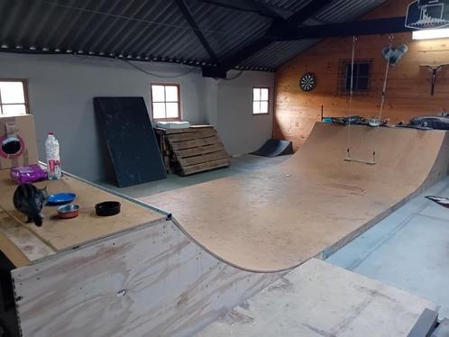 Skateramp mini halfpipe, Sports & Fitness, Skateboard, Comme neuf, Enlèvement ou Envoi