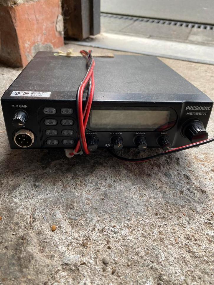 CB President 4x, Télécoms, Émetteurs & Récepteurs, Comme neuf, Enlèvement